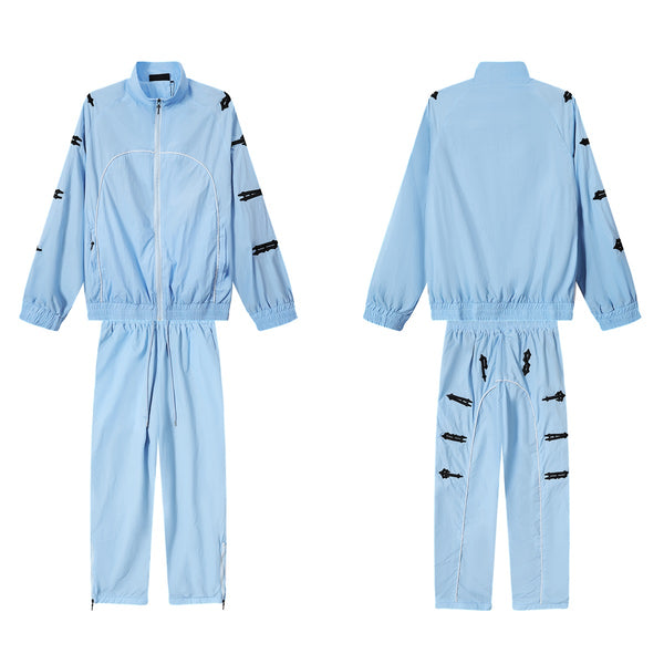 Conjunto Trapstar Irongate 2.0 Shellsuit Azul