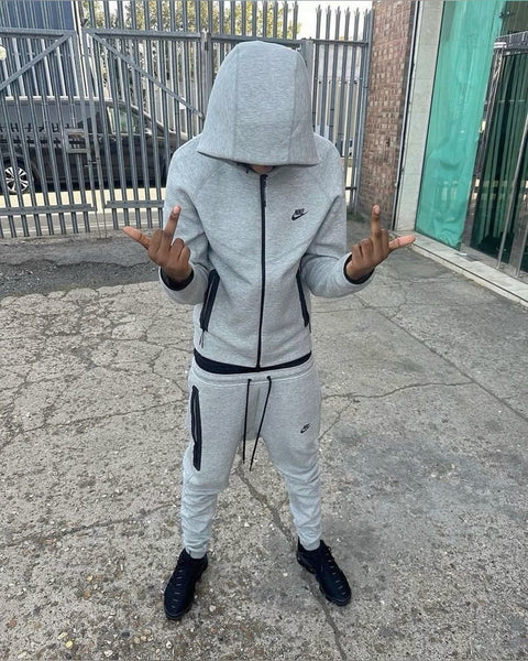 TECH FLECEE GREY/NOIR