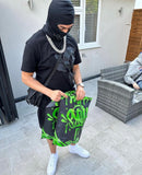 SYNA T SHIRT & SHORTS BLACK