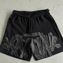 SYNA T SHIRT & SHORTS BLACK