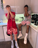 SYNA T SHIRT & SHORTS