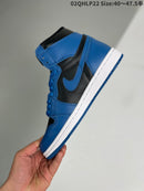 AIR JORDAN 1 HIGH "BLACK BLUE"
