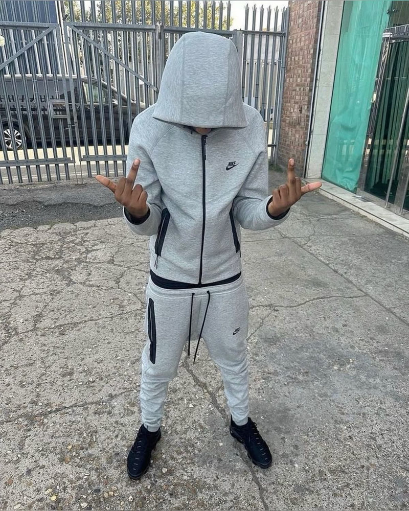 TECH FLECEE GREY/NOIR